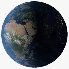 32K Photorealistic Earth 3D model